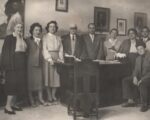 4. Frangipane e i docenti dell'Istituto d'Arte, anni '40